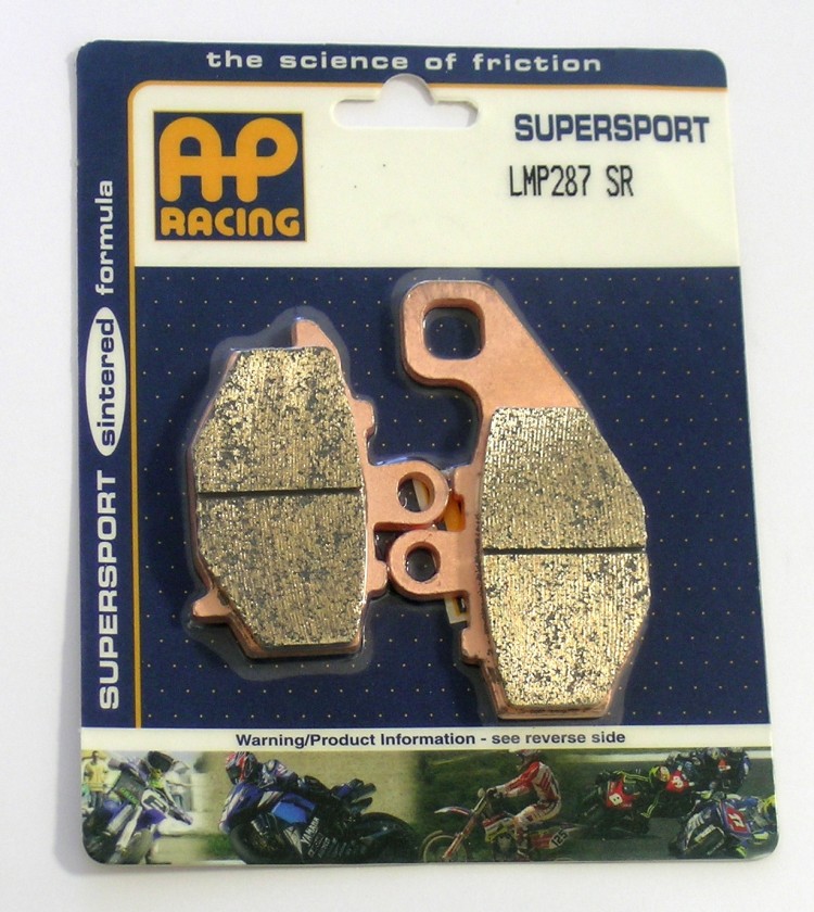 Колодки дискового тормоза AP Racing LMP287 SR  (FDB2012 / FA192)