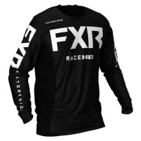 Джерси FXR Podium MX Jersey 21-Black/White-L