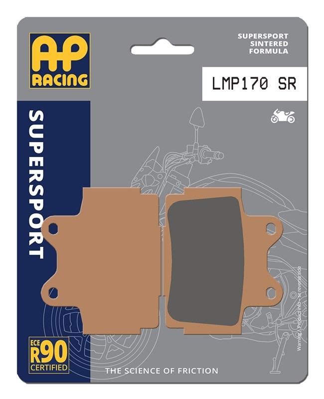 Колодки дискового тормоза AP Racing LMP170 SR  (FDB386 / FA104)