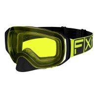 Очки FXR Ride X Spherical Goggle 22- Black/Hi Vis-OS