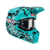 Шлем Leatt Moto 3.5 Helmet Kit (шлем + очки Leatt Velocity) (Fuel, M, 2023)