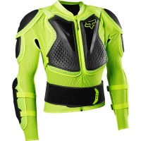 Защита панцирь Fox Titan Sport Jacket (Flow Yellow, L, 2020)