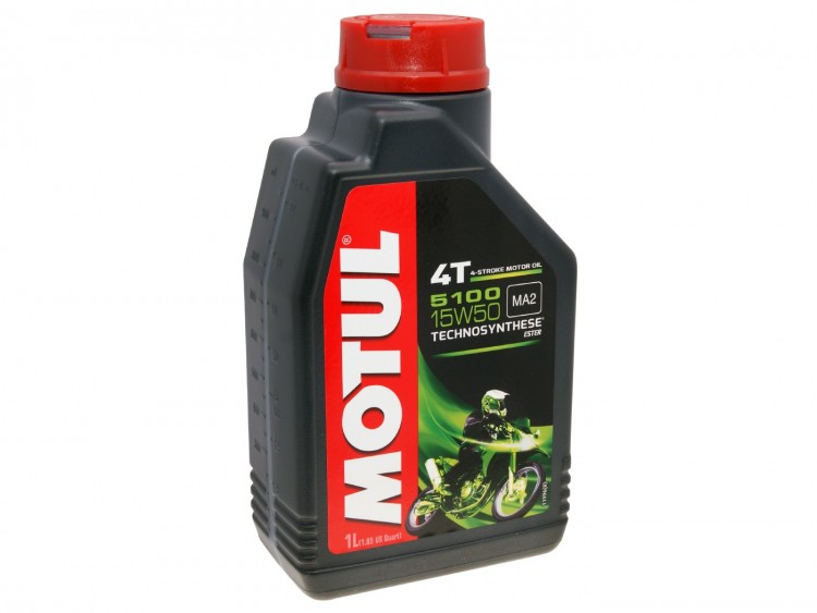 Моторное масло MOTUL 5100 4T 15W-50 - 4л.